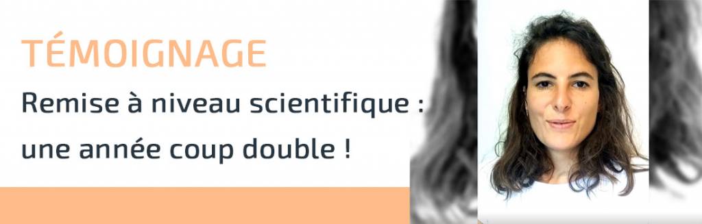 avis témoignage remise à niveau scinetifique Cours galien , reconversion
